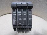 Abb THQL203020 20/30/20A 4-POLE Circuit Breaker. Fixed Price $35.99.
