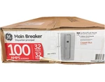 Ge 100 Amp Space 1PH Wire 240V Indoor Main Breaker Load Center TM3210CCUP. Fixed Price $149.95.