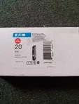 New Eaton CHFP120DF Amp Dual Function Box Is Banged Up But Breaker Fine. Fixed Price $30.99.