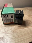 Square Homeline 50-AMP -pole Standard Trip Circuit Breaker -- HOM250CP. Fixed Price $17.99.