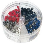Panduit KP-FSD1 Ferrule Assort Kit, 150 Pieces, No 24-18 Awg. Fixed Price $120.99.