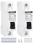 Dihool Ac/dc Miniature Circuit Breakers, Pack, Single Pole 15 Amp, 12V 24V.... Fixed Price $20.41.