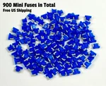 Littelfuse Mini Low Profile 15A Blue 100-PACK Set 9. Fixed Price $67.50.
