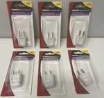 Lot Of (6) Cooper Polarized Easy-install Plug 10A 120V BP2601-6 White Brand New. Fixed Price $17.50.