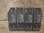 Lot Of 4 Eaton BR1515 Amp Single Pole Circuit Breaker Read. Fixed Price $39.00.