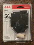 Abb THQL2150GFT2A 50A 240V Double Pole Ground Fault Breaker With Self-test. Fixed Price $44.95.
