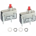 Eplzon Amps 125/250V Ac Dc Manual Reset Push Button Silver. Fixed Price $18.98.