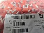 Lot Of (500) Littelfuse 0MIN010.MXGLO Lighted Mini Smartglow Blade Fuses 10A. Fixed Price $100.00.