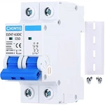 Chontig Amp Miniature Dc Circuit Breaker 500V 2 Pole, Solar Pv Disconnect .... Fixed Price $18.15.