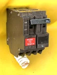 Ge Circuit Breaker Ground Fault 5MA Pole 20A 120/240VA THQL2120GF1. Fixed Price $89.00.