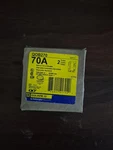 Square D QOB270 Miniature Circuit Breaker - A, Pole, 120/240 Vac. Fixed Price $30.00.