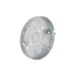 Hubbell 8293 Gray 4X1/2 Inch Round Ceiling Pan Bottom Knockouts Box. Fixed Price $13.69.