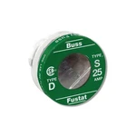 Bussmann Amps Dual Element Tamper Proof Plug 4 Pk S-25. Fixed Price $25.99.