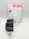 Abb Amp Gfci Ground Fault Circuit Interrupter THQL2120GFTA Pole (open Box). Fixed Price $47.95.