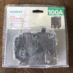 New Siemens Q2100P Amp Pole Circuit Breaker. Fixed Price $50.00.