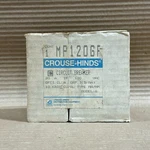 New Crouse-hinds MP120GF Pole Amp 120V Ground Fault Circuit Breaker. Fixed Price $64.99.