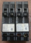 Lot Of 2 Siemens Q1515NC 15A/15A Single-pole Type Qt Tandem Circuit Breakers. Fixed Price $19.99.