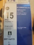 Eaton 15-AMP 1-POLE Combination Arc Fault Afci Circuit Breaker BRP115AFCS. Fixed Price $39.99.