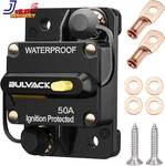 Circuit Breaker With Manual Reset For Car Marine Trolling Motors 12 V-48V Dc 50A. Fixed Price $16.77.