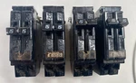 Lot Of 4- A215 Challenger Pole 15A 120/240VAC Plug-on Circuit Breaker. Fixed Price $38.75.
