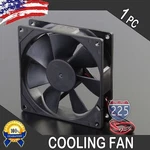 5" Square Cooling Fan With 1" Depth 12V Volt Rotary Plastic Amplifier Computer. Fixed Price $10.99.