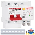 Dihool Ground Fault Circuit Breaker Voltage Surge Arrester Protection 63 Amp 2. Fixed Price $41.09.