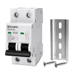 Kerwinn Ac Miniature Circuit Breaker Pole 32A (MCB),120V/240V 50/60HZ White. Fixed Price $16.65.