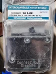 Connecticut ICBQ-2020 Interchangeable Circuit Breaker, Amp Double. Fixed Price $10.00.