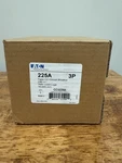 Eaton 225A Type Circuit Breaker 240V With Load Lugs Pole CC3225X. Fixed Price $600.00.