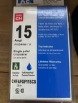Eaton CHFAFGF115CS 1-POLE 15A Dual Function Circuit Breaker. Fixed Price $34.50.
