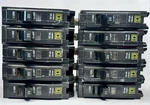 Lot Of Square D QOB120 20A Pole Bolt-on Circuit Breakers 10KA. Fixed Price $34.95.