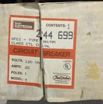Crouse Hinds MP120GF Pole Amp 120V Gfi Gfci Breaker New Open Box. Fixed Price $49.95.