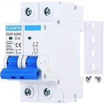 Chontig 16 Amp Miniature Dc Circuit Breaker 500V 2 Pole, Solar Pv Disconnect.... Fixed Price $16.87.