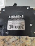 Siemens Q22030CT 30-AMP Double Pole Two 20-AMP Single Circuit Breaker. Fixed Price $27.99.