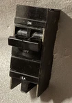 Square D XO215 Pole Amp Type Circuit Breaker Thick. Fixed Price $27.99.