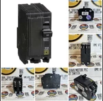 Square 2-POLE Standard Trip Indoor Circuit Breaker 50A 120/240V, 1.48 W X 3.5. Fixed Price $35.96.