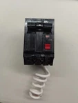 Used Ge THQL2140GFT2 Amp Double Pole Ground Fault Breaker With Self-test. Fixed Price $68.00.
