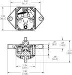Blue Sea 285-SERIES 25 Amp Circuit Breaker Panel Mount. Fixed Price $62.99.