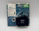 Siemens QF120P Circuit Breaker 120V Qpf Amp Pole Ground Fault Gfci. Fixed Price $40.00.