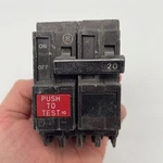 Ge THQL2120GF Amp Pole Circuit Breaker 120/240V Type Thql-gfci. Fixed Price $64.99.