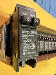 One Eaton , BR1520 Twin Same As Bryant Westinghouse Circuit Breaker BD1520. Fixed Price $36.00.