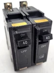 (lot Of 2) THQB1140 Ge Amp Circuit Breaker - Next Day Option. Fixed Price $39.99.