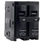 Tlmathus 15 Amp 2 Pole Type Qp Circuit Breaker Plug-in Mount Standard Mcb. Fixed Price $10.99.