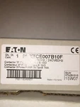 XTCE007B10F. Eaton Contactor.. Fixed Price $45.00.