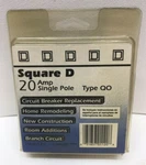 Square Single Pole Amp Circuit Breaker Type Qo 1SQD120 Usa. Fixed Price $13.49.
