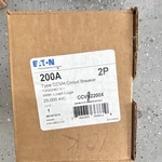 Eaton CCV12200X 200A 2-POLE 120/240V Bolt-on Circuit Breaker W/ Load Lugs. Fixed Price $100.00.
