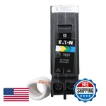 Eaton Type 15-AMP 1-POLE Dual Function Afci/gfci Circuit Breaker. Fixed Price $111.01.