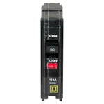 Square Qo 50 Amp Single-pole Circuit Breaker 120/240V Ul Listed 10K Air. Fixed Price $26.56.