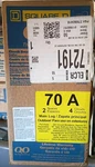 Square QO24L70F 70A Load Center Main Lug 1-PHASE 2-SPACES 4-CIRCUITS 120/240V. Fixed Price $28.35.