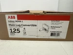 Abb TLMQ612SCUD Load Center Indoor, Surface Mount Main Lug Convertible 125 Amps. Fixed Price $39.99.